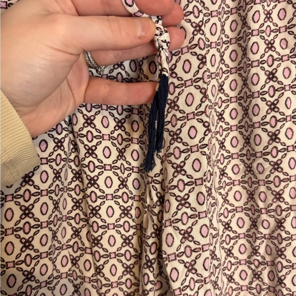 Fever - Small Patterned Wide-Leg Pants
